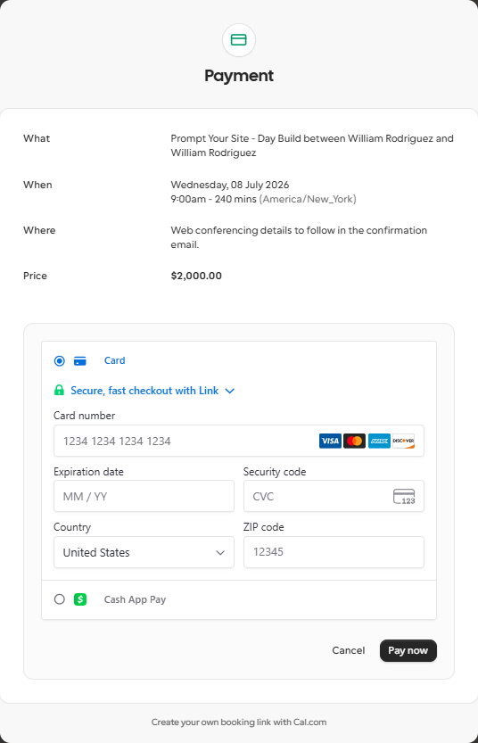 Secure Checkout — live on this site